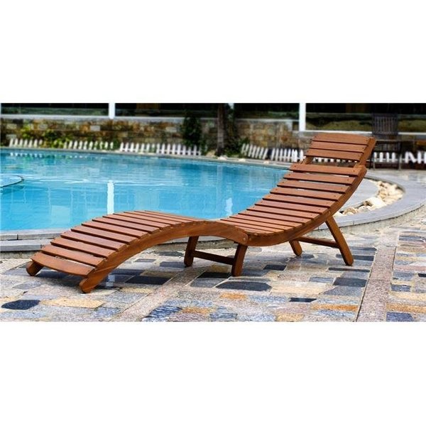 Merry Products Merry Products CLN0170110000 Curved Folding Chaise Lounger CLN0170110000